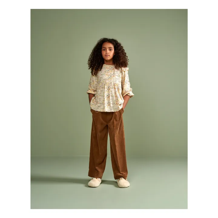 Pantalone in velluto Anna | Marrone- Immagine del prodotto n°2