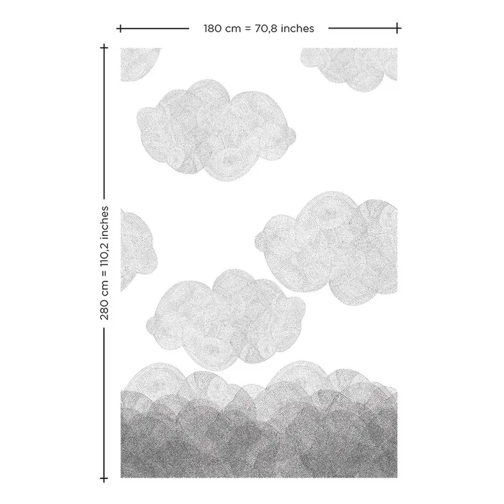 Cloudy - 3 bande | Grigio antracite- Immagine del prodotto n°3