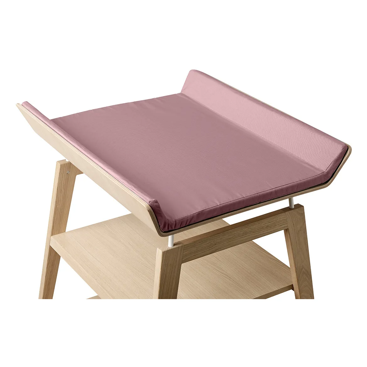 Leander Pale Pink Linéa Changing Pad Cover