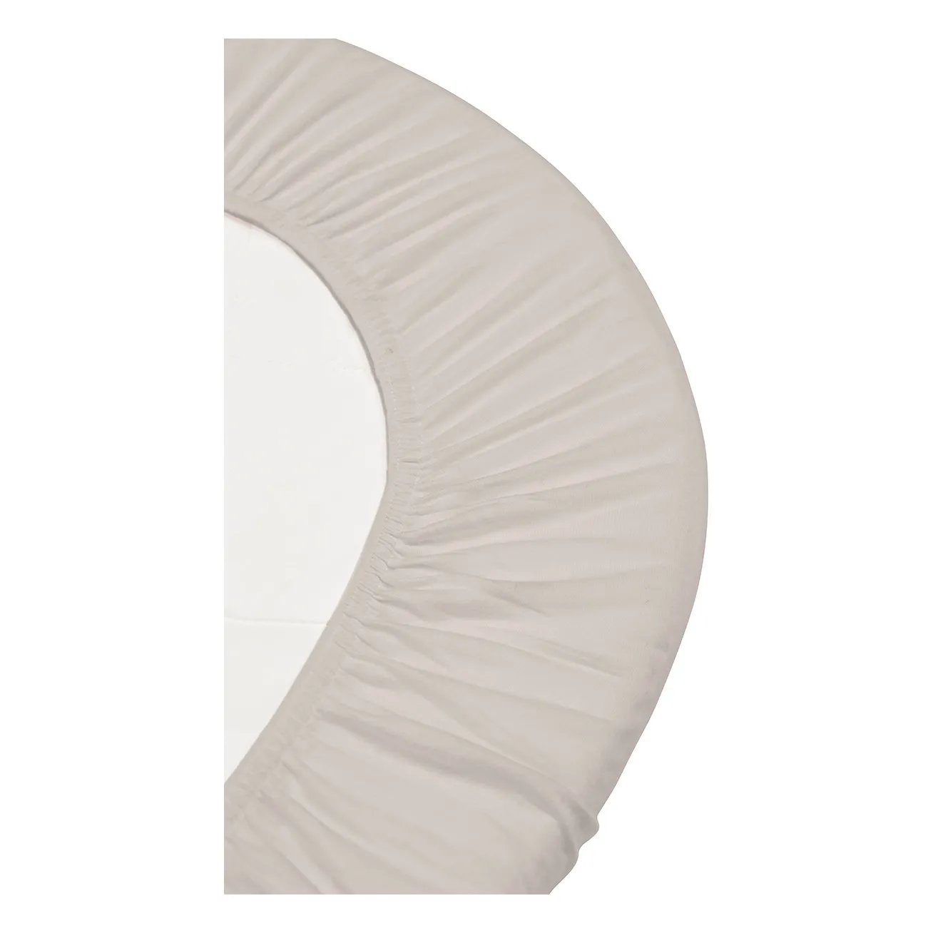 Draps-housses en coton bio - Set de 2 | Beige- Image produit n°2