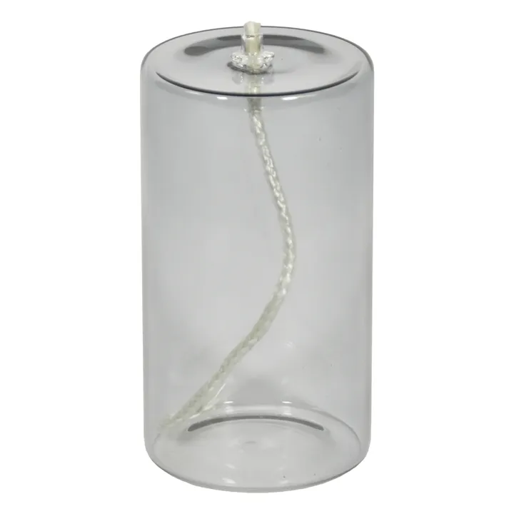 Öllampe aus Glas | Grau- Produktbild Nr. 0