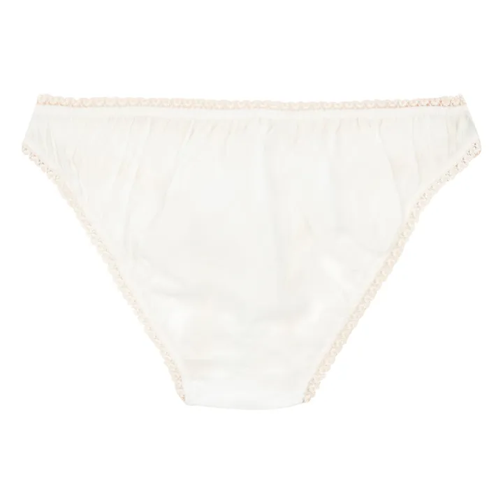 Croquet Briefs in Organic Cotton | White- Product image n°1