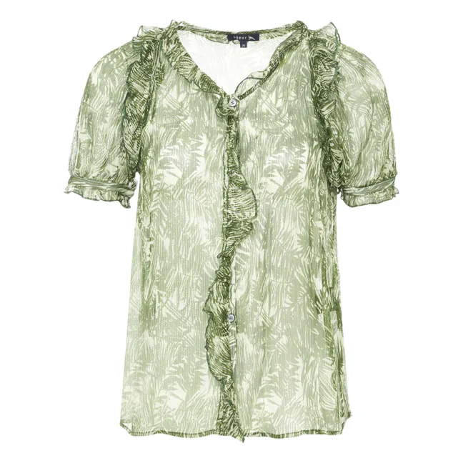 Camicia Lurex Houna  | Verde