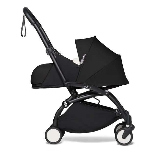 Cochecito YOYO² 0+ con chasis negro | Negro