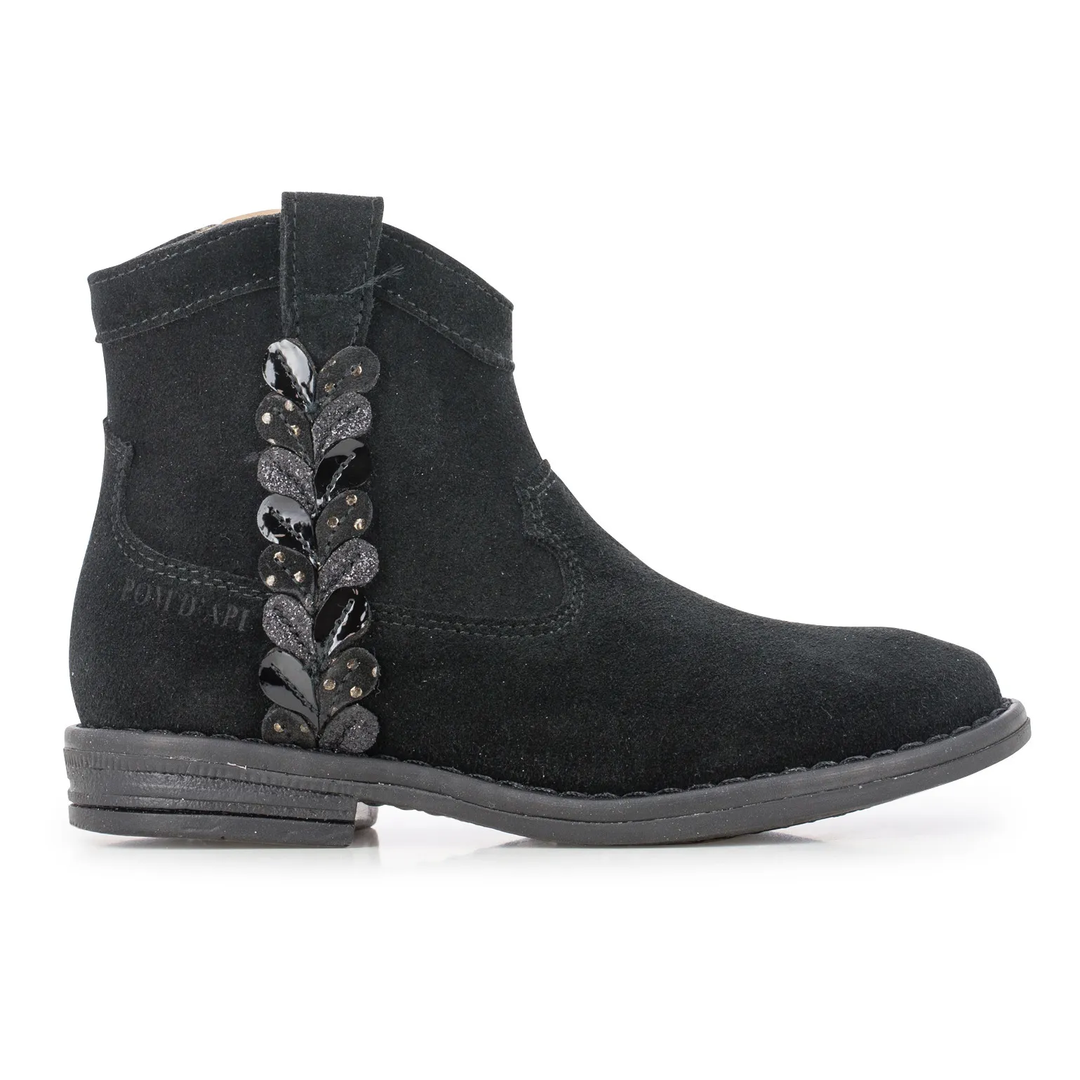 Pom D'api Black Billy Ferns Boots