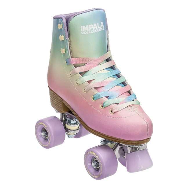Rollschuh Pastell