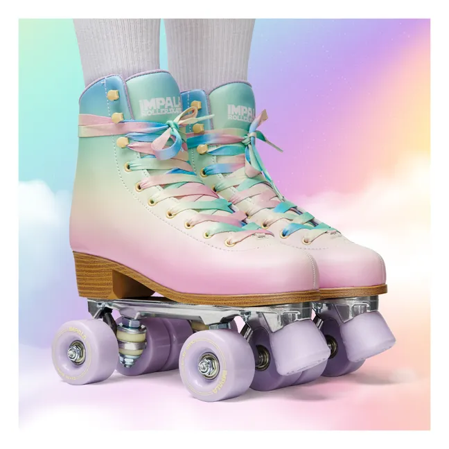 Rollschuh Pastell