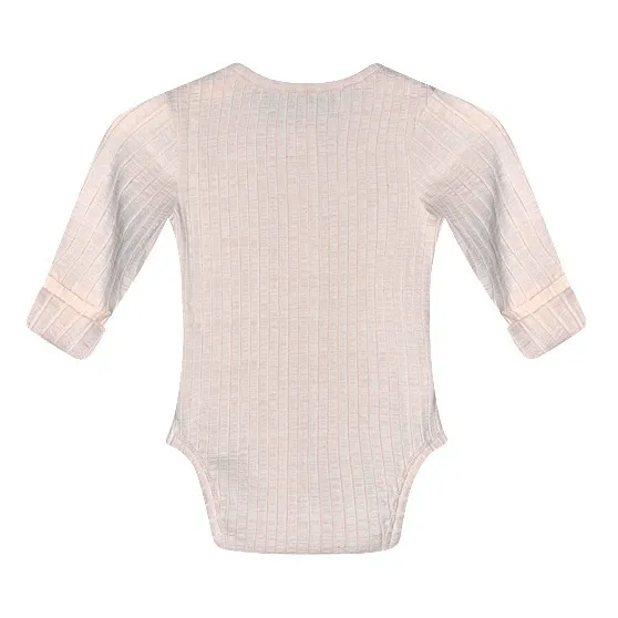 Bowie Organic Cotton Bodysuit | Pink