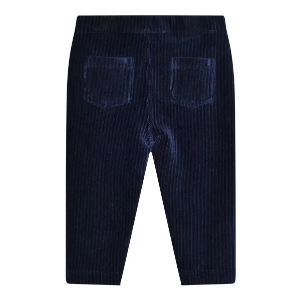 Pantalone Hazel in velluto a costine | Blu marino- Immagine del prodotto n°1