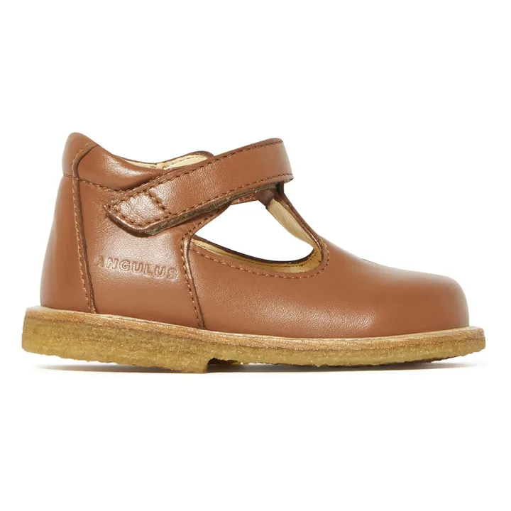 Angulus Mary Jane Shoes Cognac Smallable