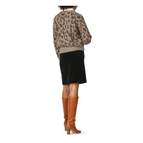Pullover Esther Leopard Alpaga et Merinos | Leopard- Produktbild Nr. 2