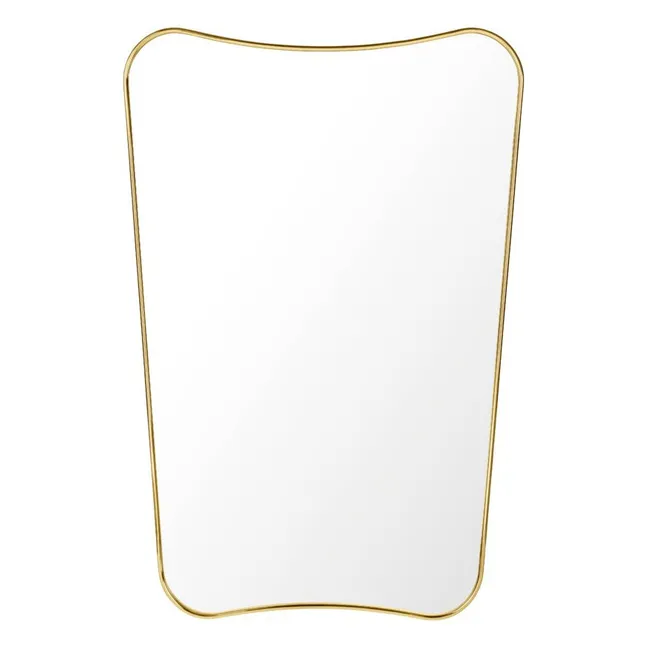 Miroir mural Gio Ponti FA33 - 54x80 cm | Doré