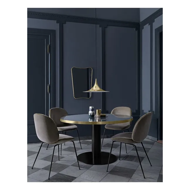 Miroir mural Gio Ponti FA33 - 54x80 cm | Doré