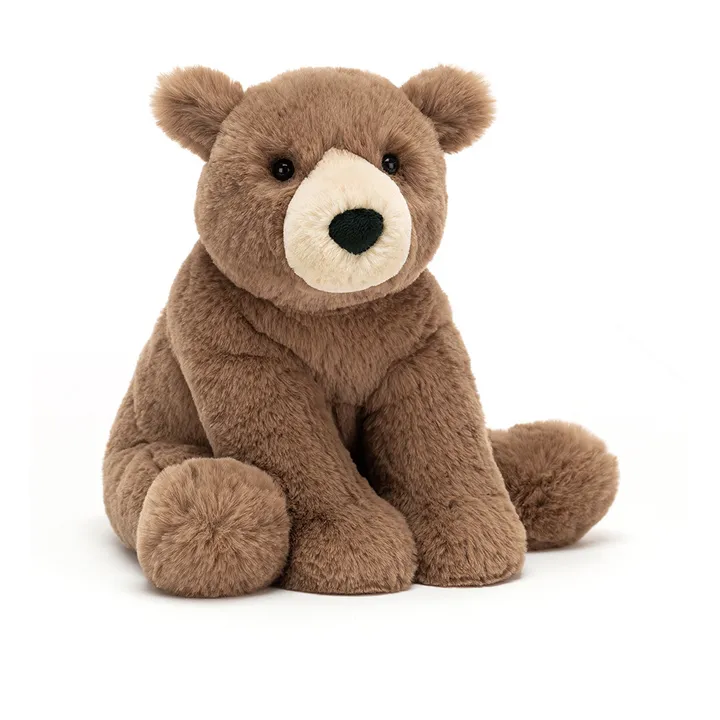 Peluche orso bruno | Marrone scuro- Immagine del prodotto n°0