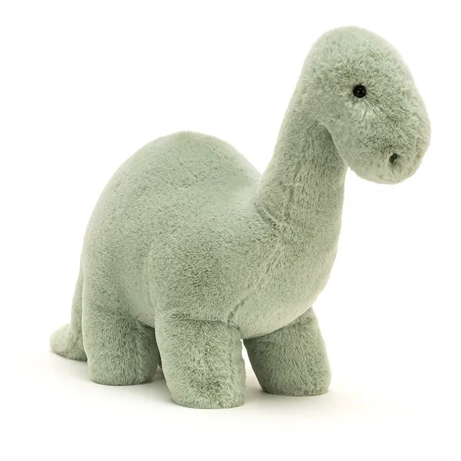 Stuffed Brontosaurus Toy | Green