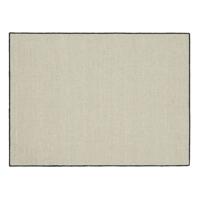 Borgo Coated Linen Placement | Natural