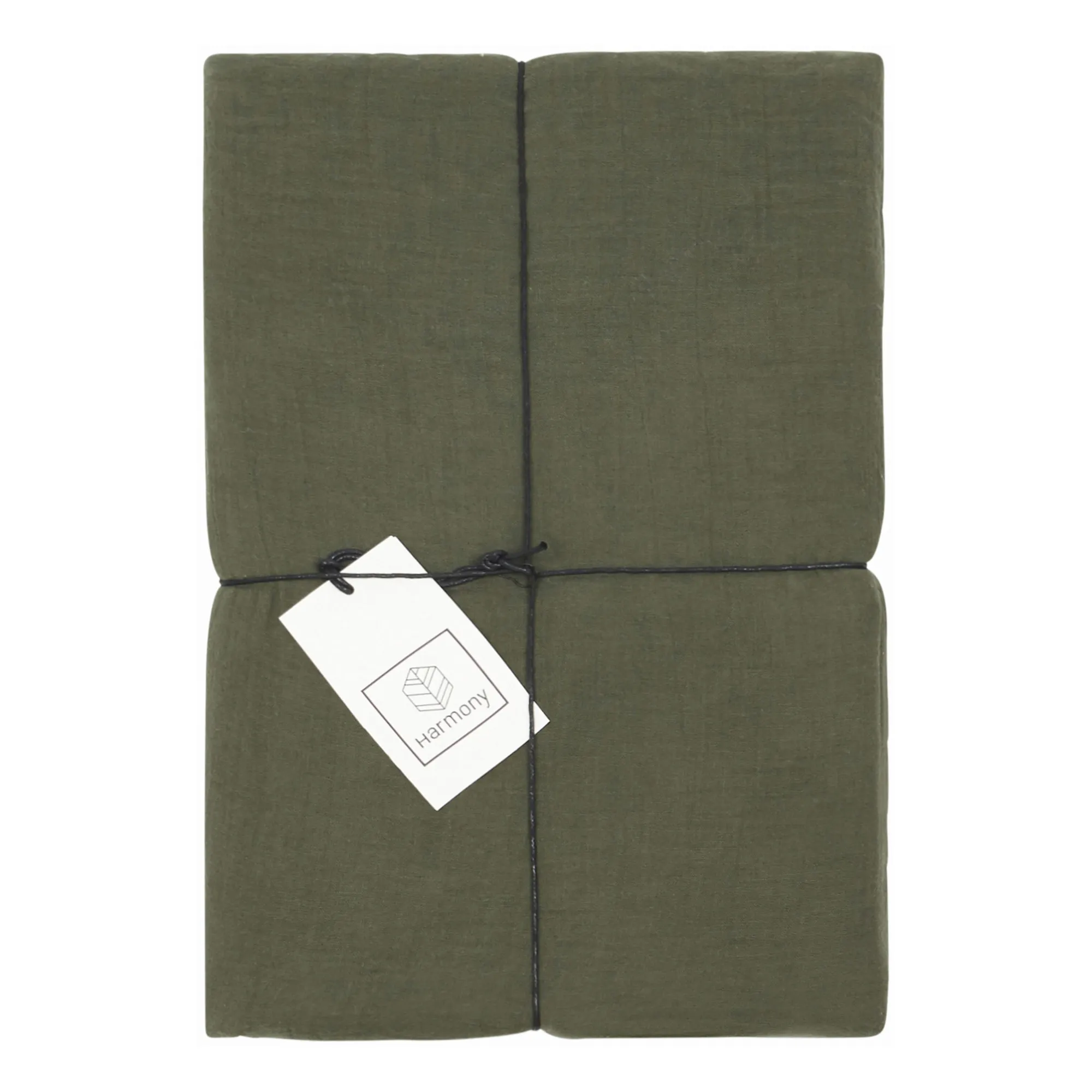 Haomy Khaki Dili Cotton Voile Fitted Sheet