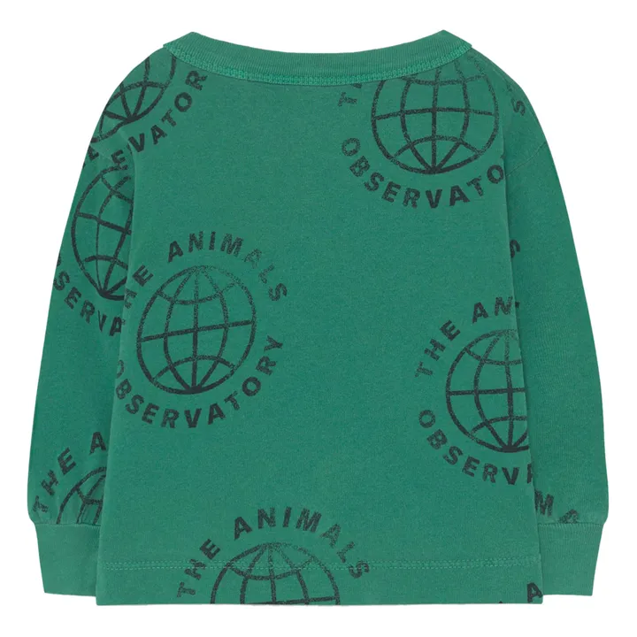 T-Shirt Dog Globe | Grün- Produktbild Nr. 1