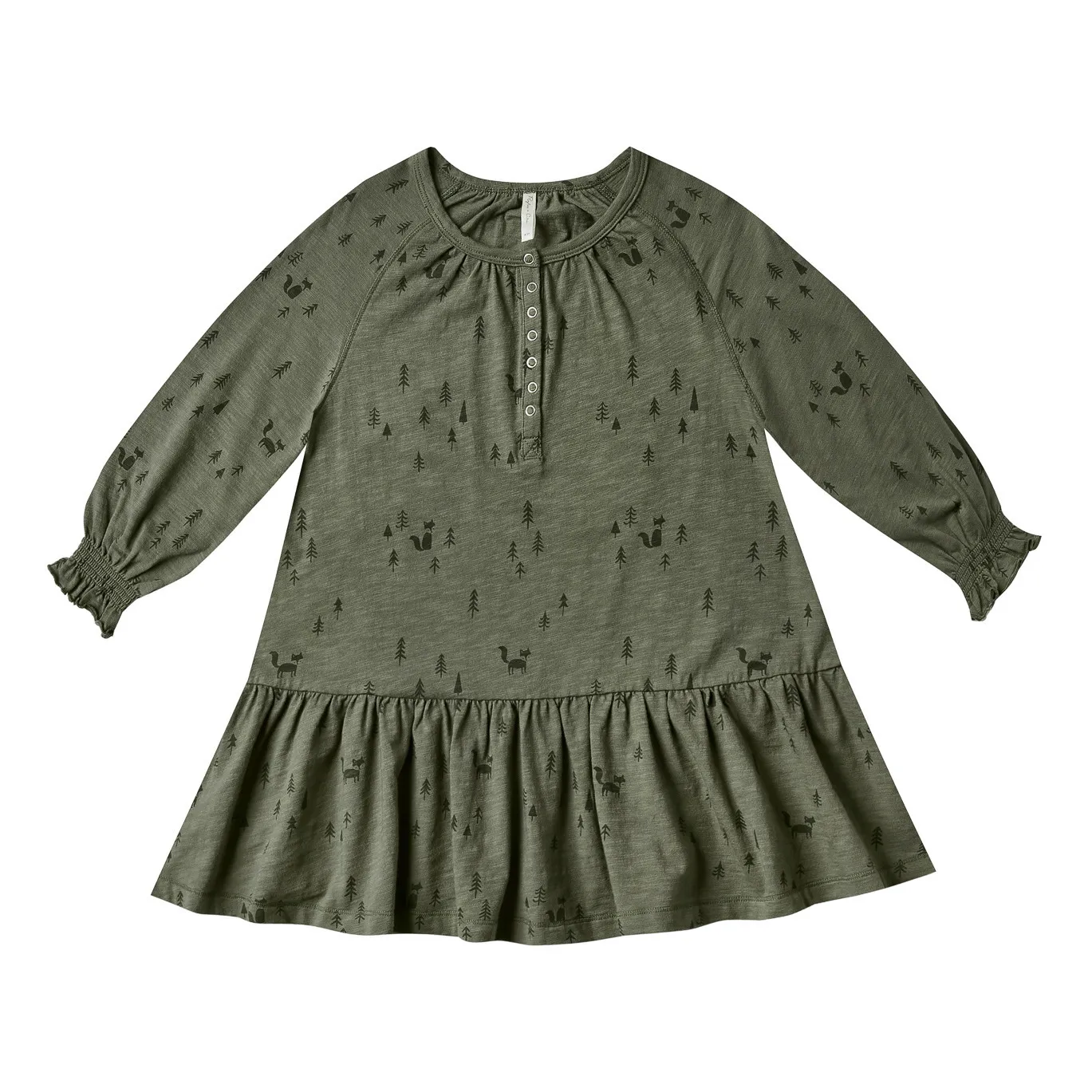 Rylee + Cru Khaki Woods Dress