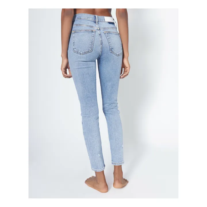 Jeans Slim High Rise Ankle Crop | Chilled indigo- Immagine del prodotto n°2