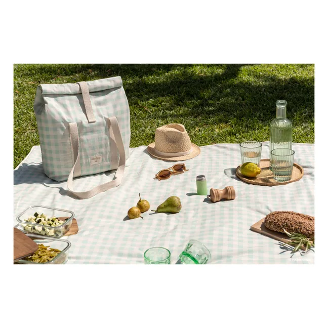Nappe en coton enduit waterproof | Opaline Vichy