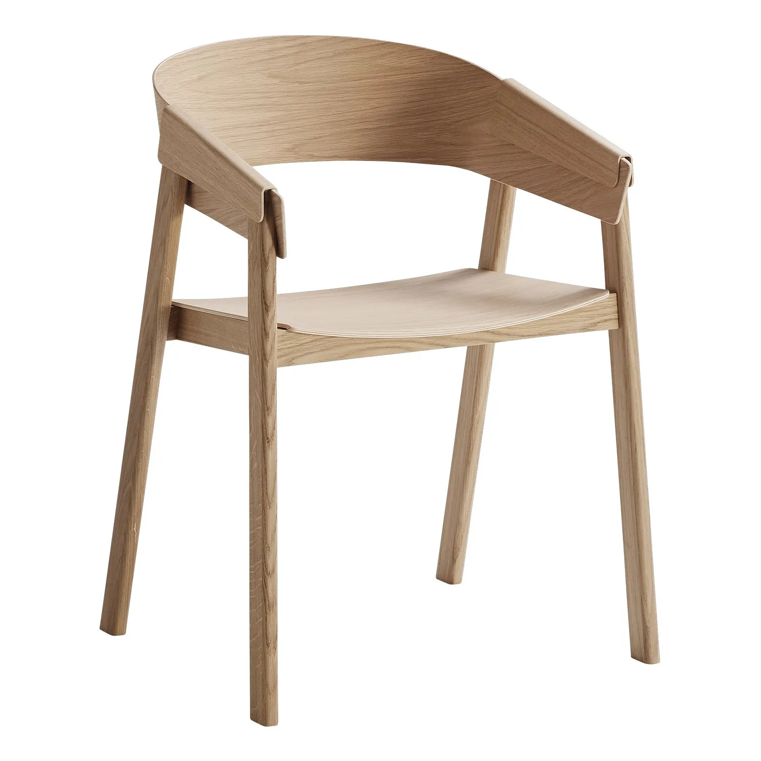 Muuto Oak Wood Armchair