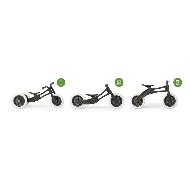 Recycled Balance Bike - 3 in 1 | Light grey- Product image n°4