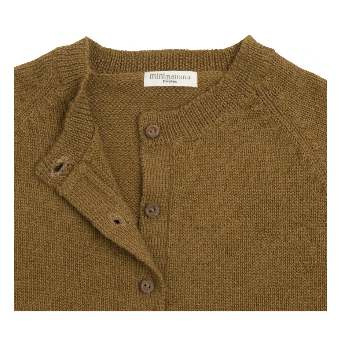 Kobenhavn Alpaca Wool Cardigan | Brown- Product image n°3