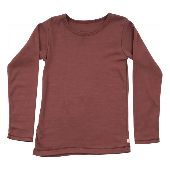 T-shirts Nimbus Coton Bio | Rouge brique- Image produit n°0