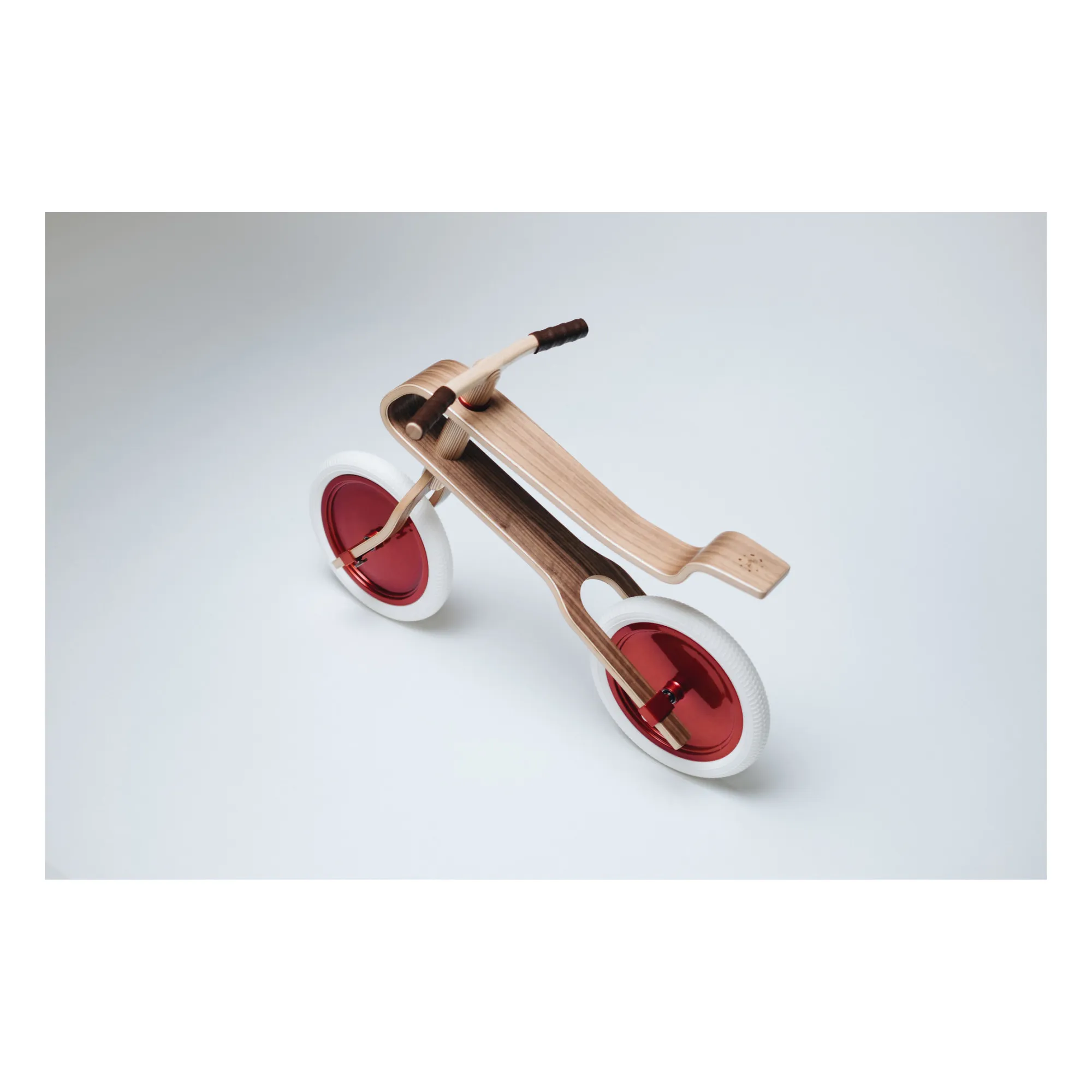 Brum Brum Wooden Balance Bike Red Smallable