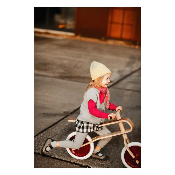 Wooden Balance Bike  | Red- Product image n°3