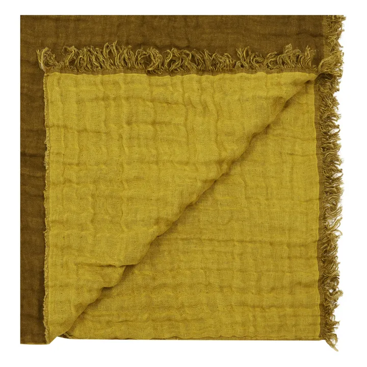 Manta de lino reversible Baya | Bronce- Imagen del producto n°2