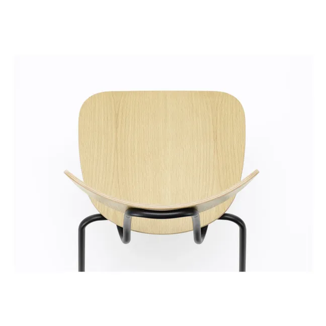 Jasper Morrison Moca Chair - Black Base | Oak