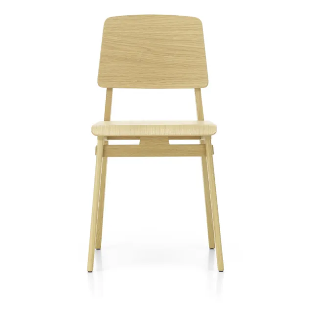 Chaise Tout bois - Jean Prouvé | Chêne