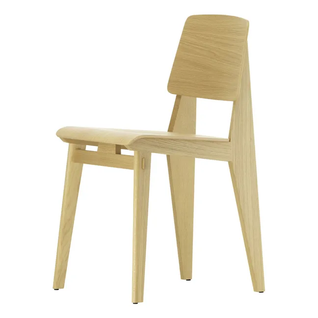 Chaise Tout bois - Jean Prouvé | Chêne