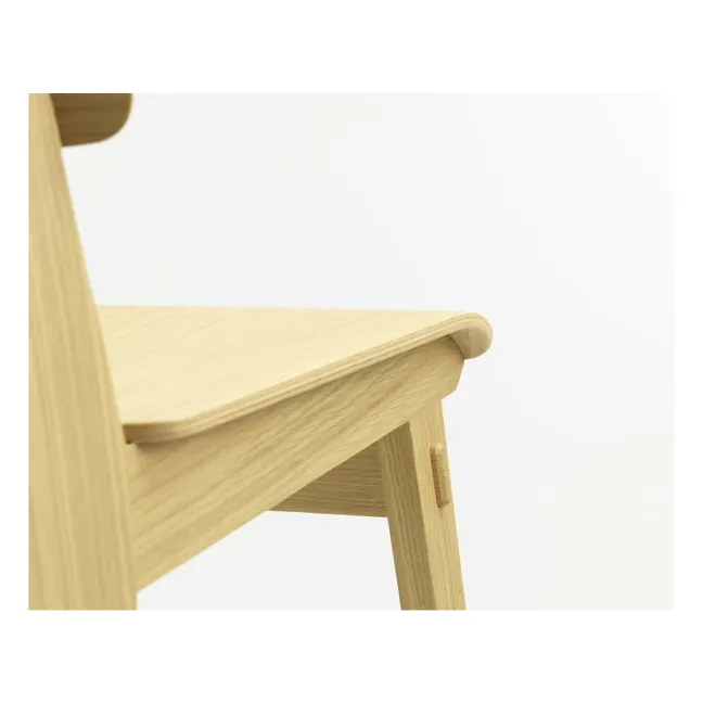 Chaise Tout bois - Jean Prouvé | Chêne