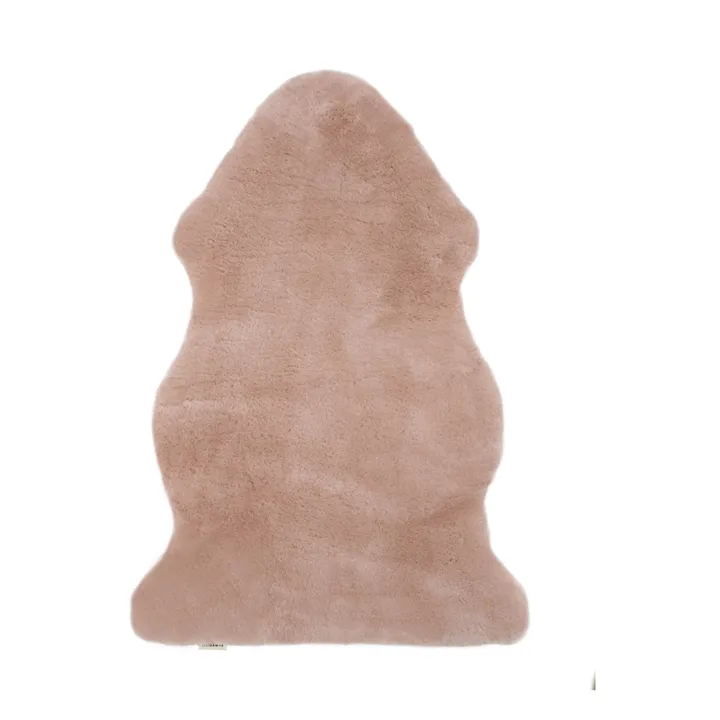 Piel de oveja de pelo corto - 98x62 cm | Rosa- Imagen del producto n°0