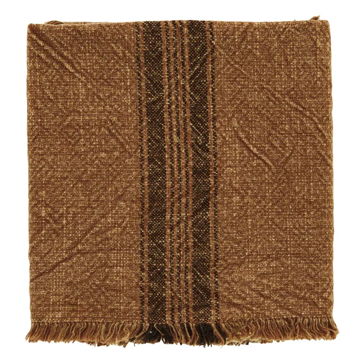Striped Tea Towel | Russet- Product image n°0