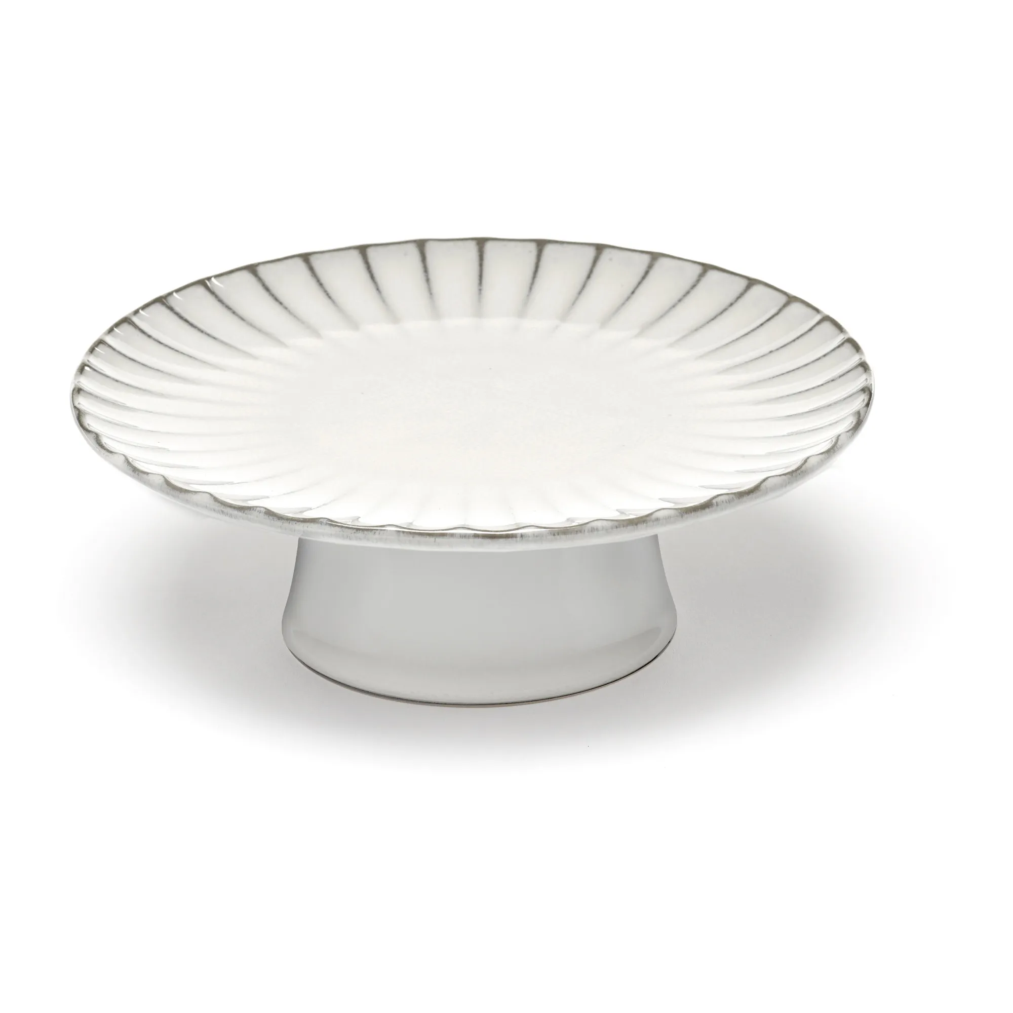 Serax White Sergio Herman Inku Stoneware Platter