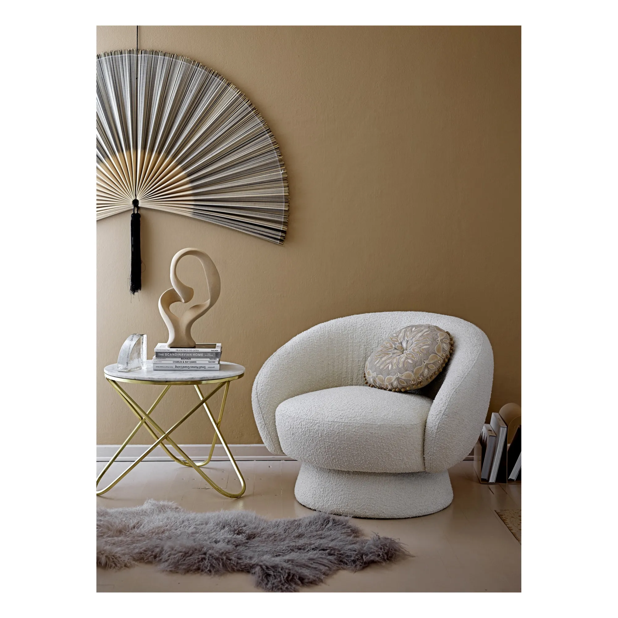 Fauteuil Ted | Blanc- Image produit n°1