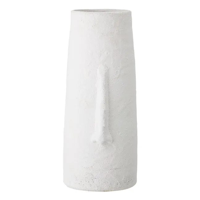 Jarrón de terracota | Blanco
