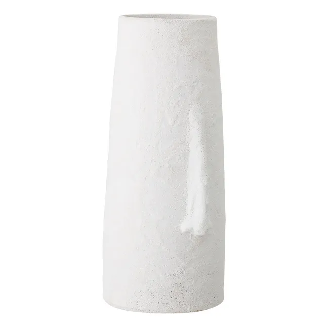 Jarrón de terracota | Blanco