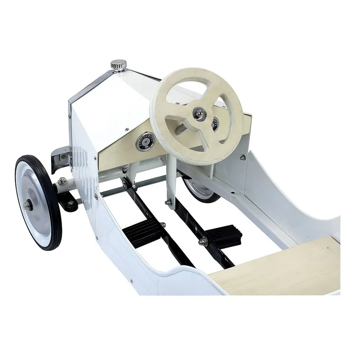 Grande voiture à pédales | Ivoire- Image produit n°3