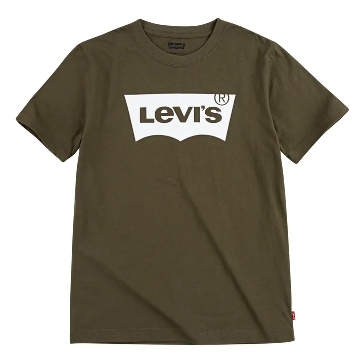 Batwing T-shirt | Olive green- Product image n°0