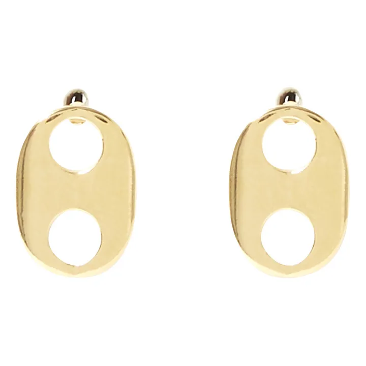 Vaporetto Earrings  | Gold- Product image n°0