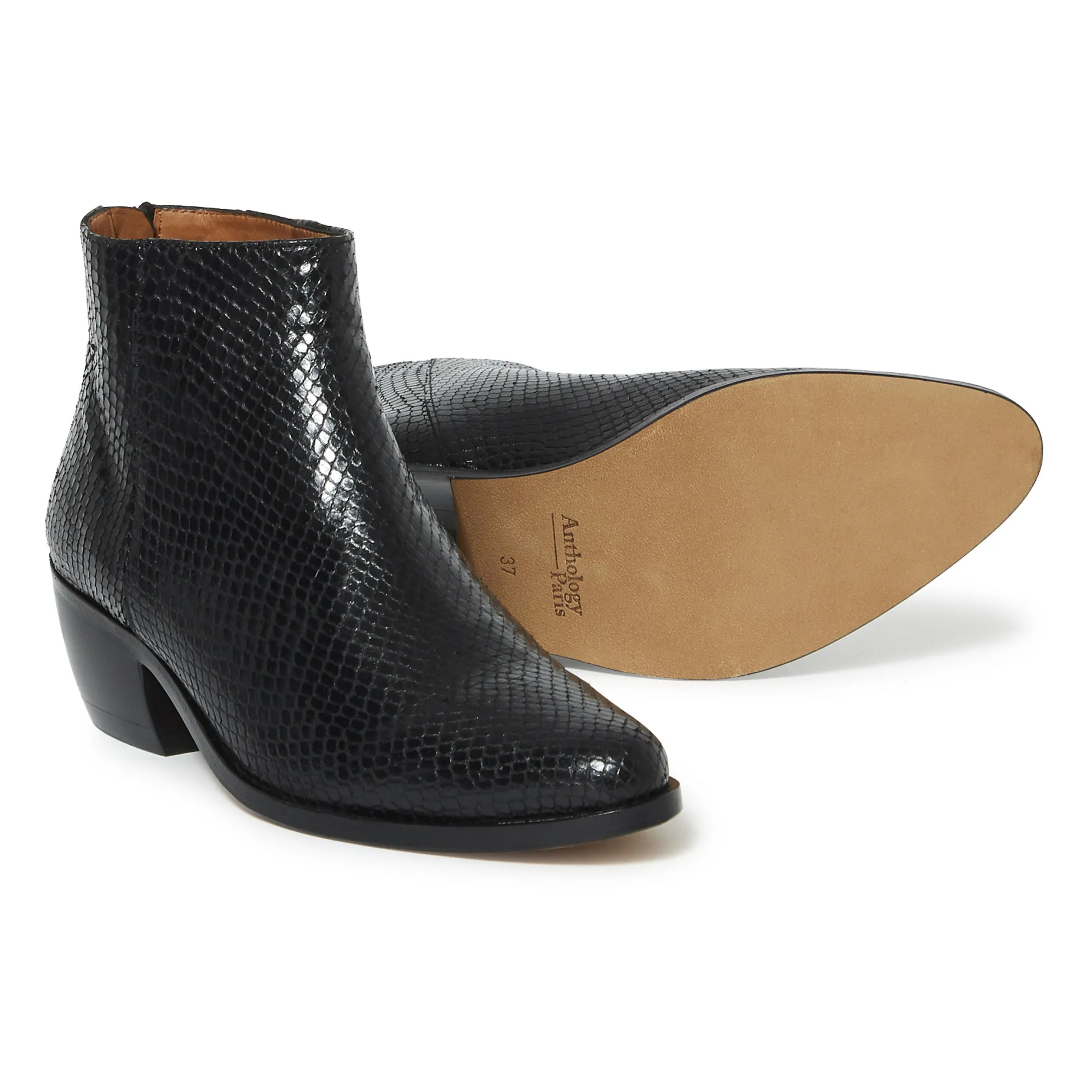 Bottines Chaussure Anthology Anthology Paris Bottines Telma Cuir