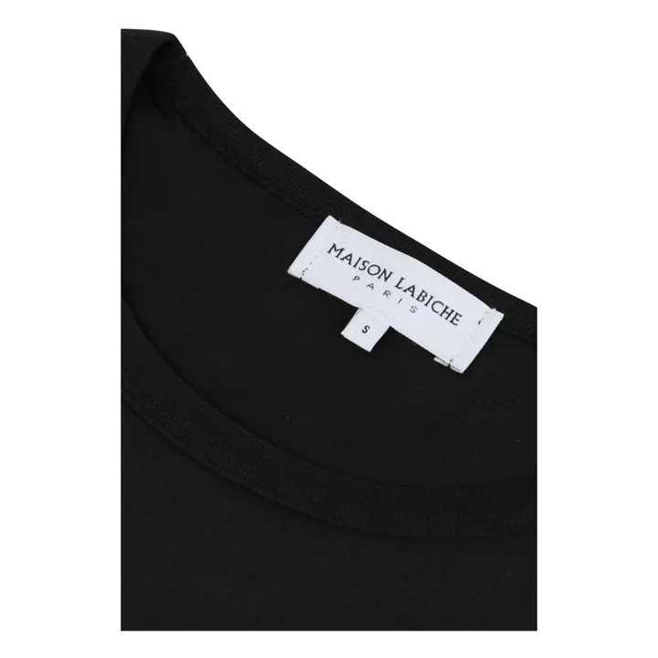 T-Shirt Tutto Bene in cotone bio - Collezione Donna  | Nero- Immagine del prodotto n°2