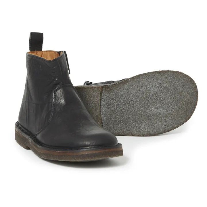 Zip-up Boots | Black- Product image n°2