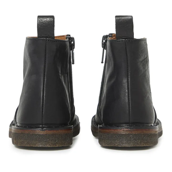 Zip-up Boots | Black- Product image n°4