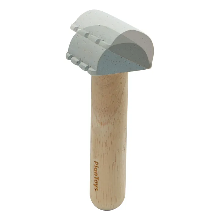 Kit de afeitado de madera de caucho | Azul- Imagen del producto n°6